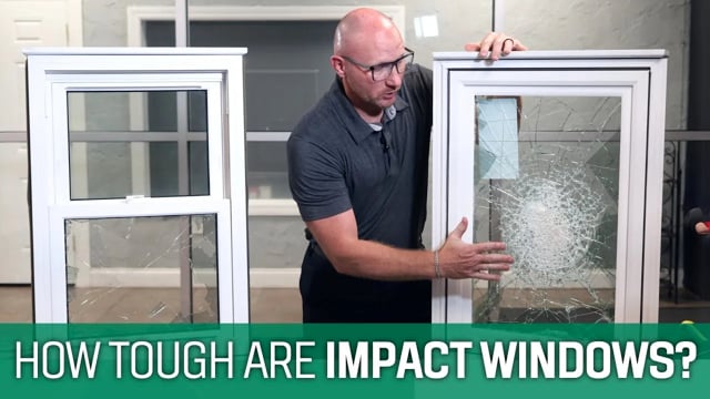 Video: How tough are impact windows