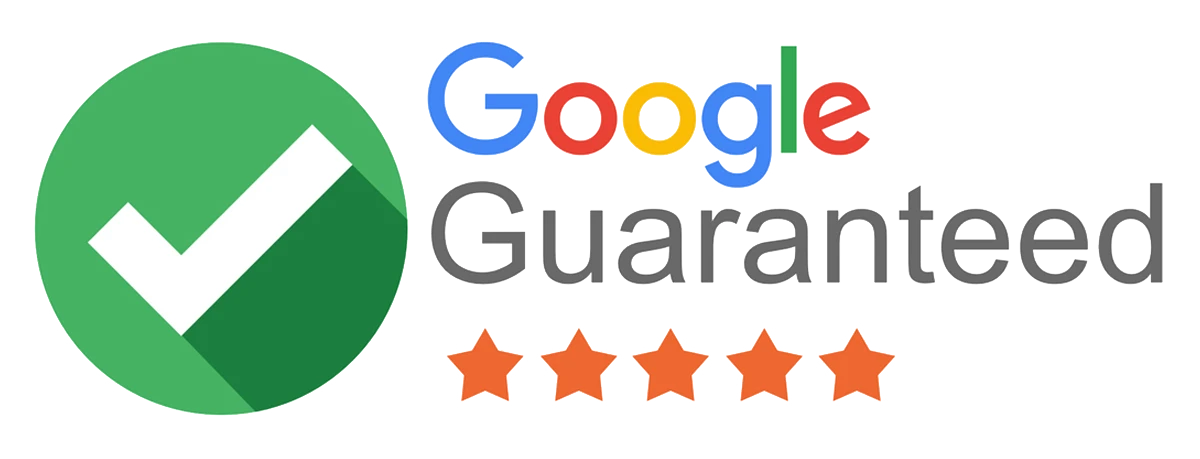 Image: Google Guaranteed Logo - Central Window Sales is Google Guaranteed
