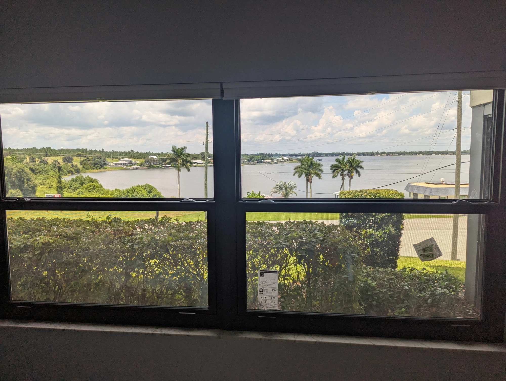 Impact windows installed on a Manatee County, Florida home by Central Window Sales