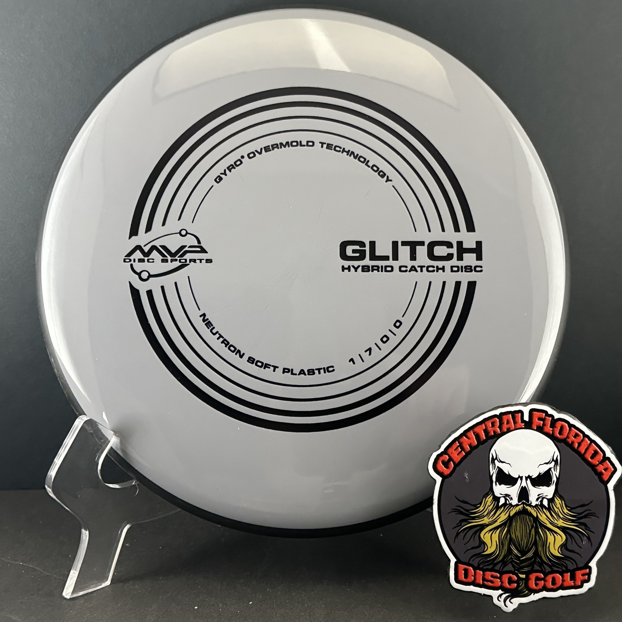 products MVP DISCS - NEURTON GLITCH - 152G - GRAY-BLK