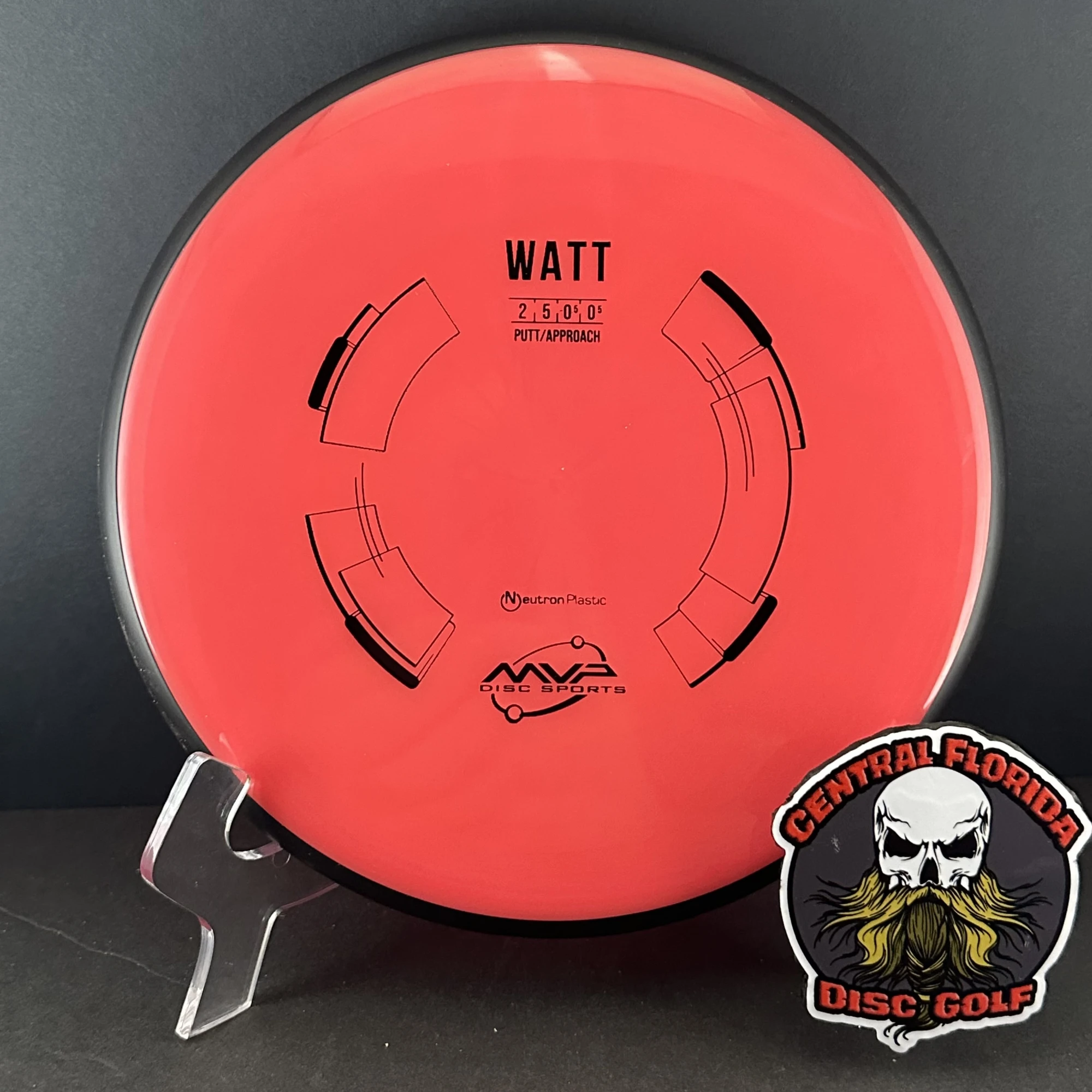 item MVP DISCS - NEURTON WATT - 174G - PINK-BLK Photo Jul 02 2024, 11 04 08 AM