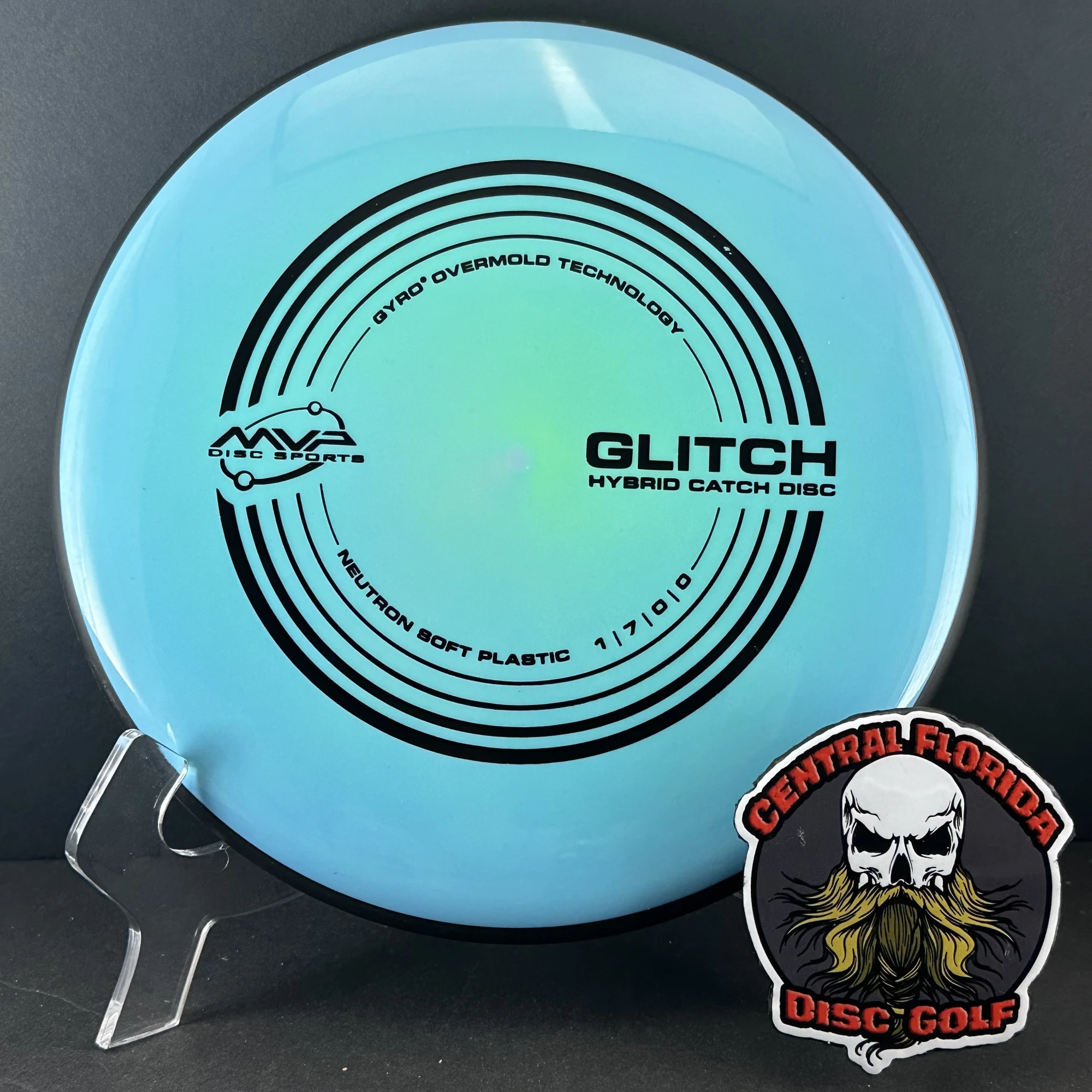 item MVP DISCS - NEURTON GLITCH - 150G - BLUE-BLK Photo Jul 02 2024, 11 23 54 AM