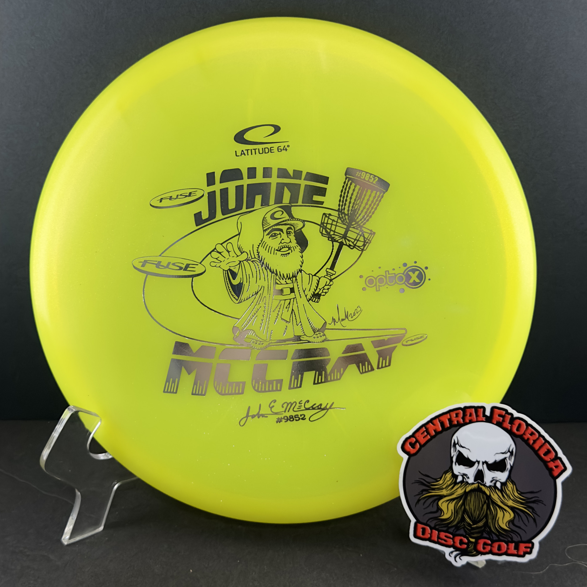 products LATITUDE 64 - JOHNE McCRAY OPTO-X GLIMMER FUSE - 180G - YELLOW/SILVER