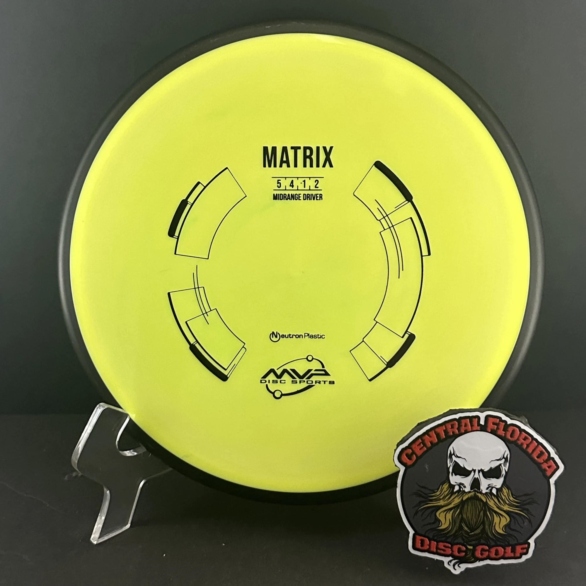 item MVP DISCS - NEURTON MATRIX - 176G - YELLOW-BLK Photo Jul 01 2024, 1 24 06 PM