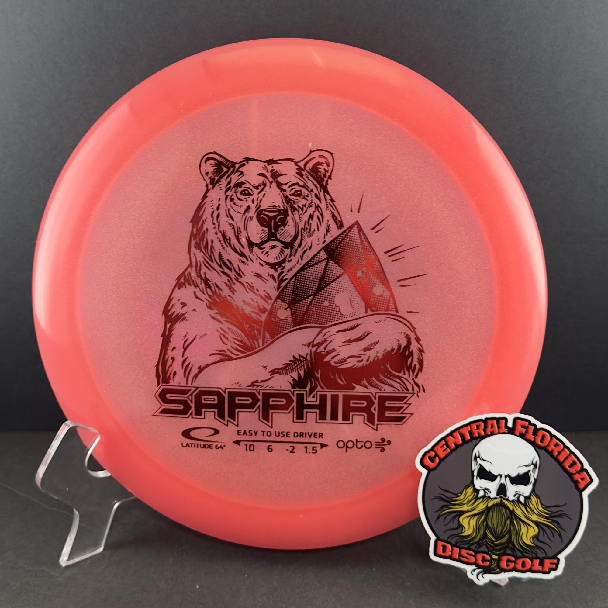 products LATITUDE 64 OPTO AIR SAPPHIRE 159G PINK/RED METALLIC