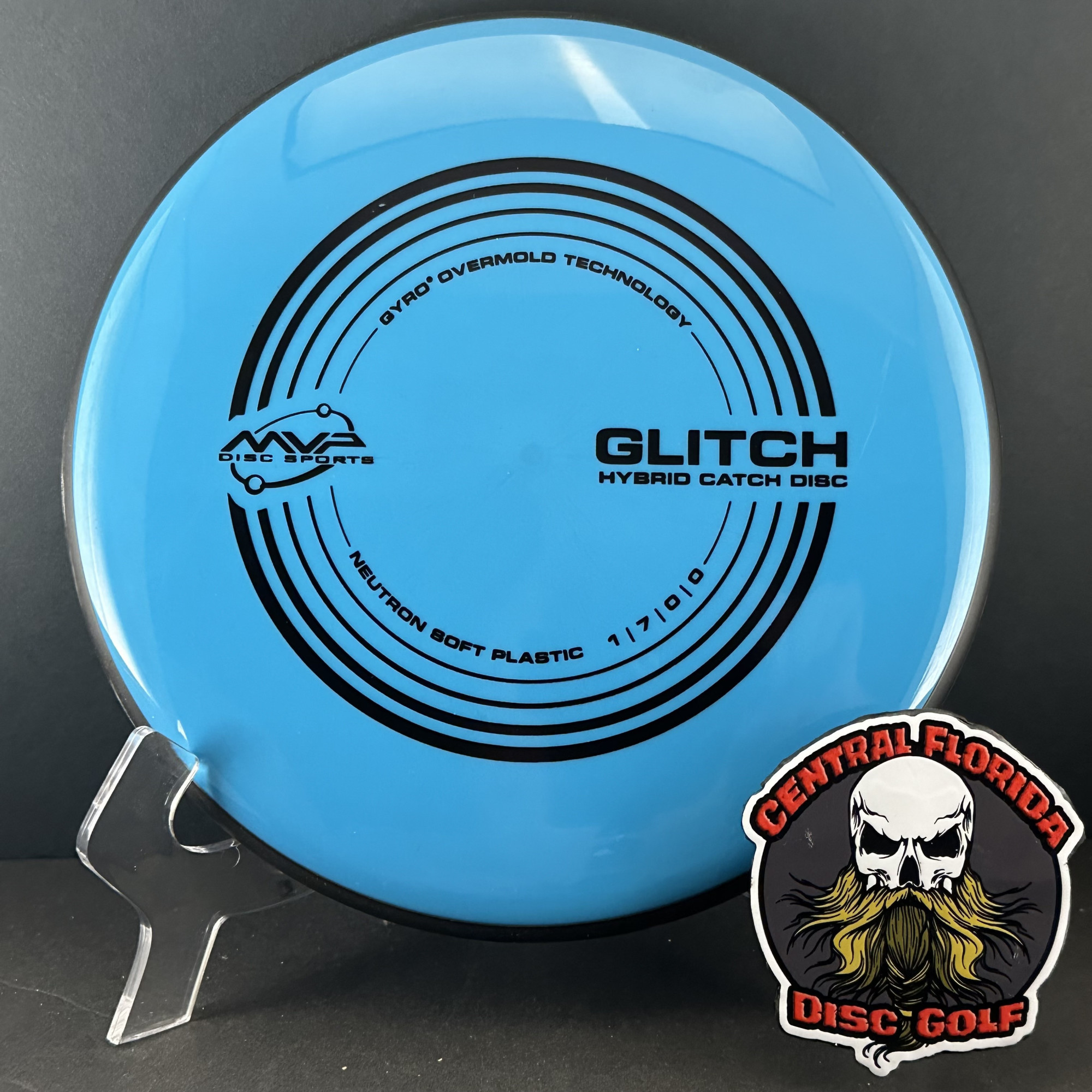 products MVP DISCS - NEURTON GLITCH - 152G - BLUE-BLK