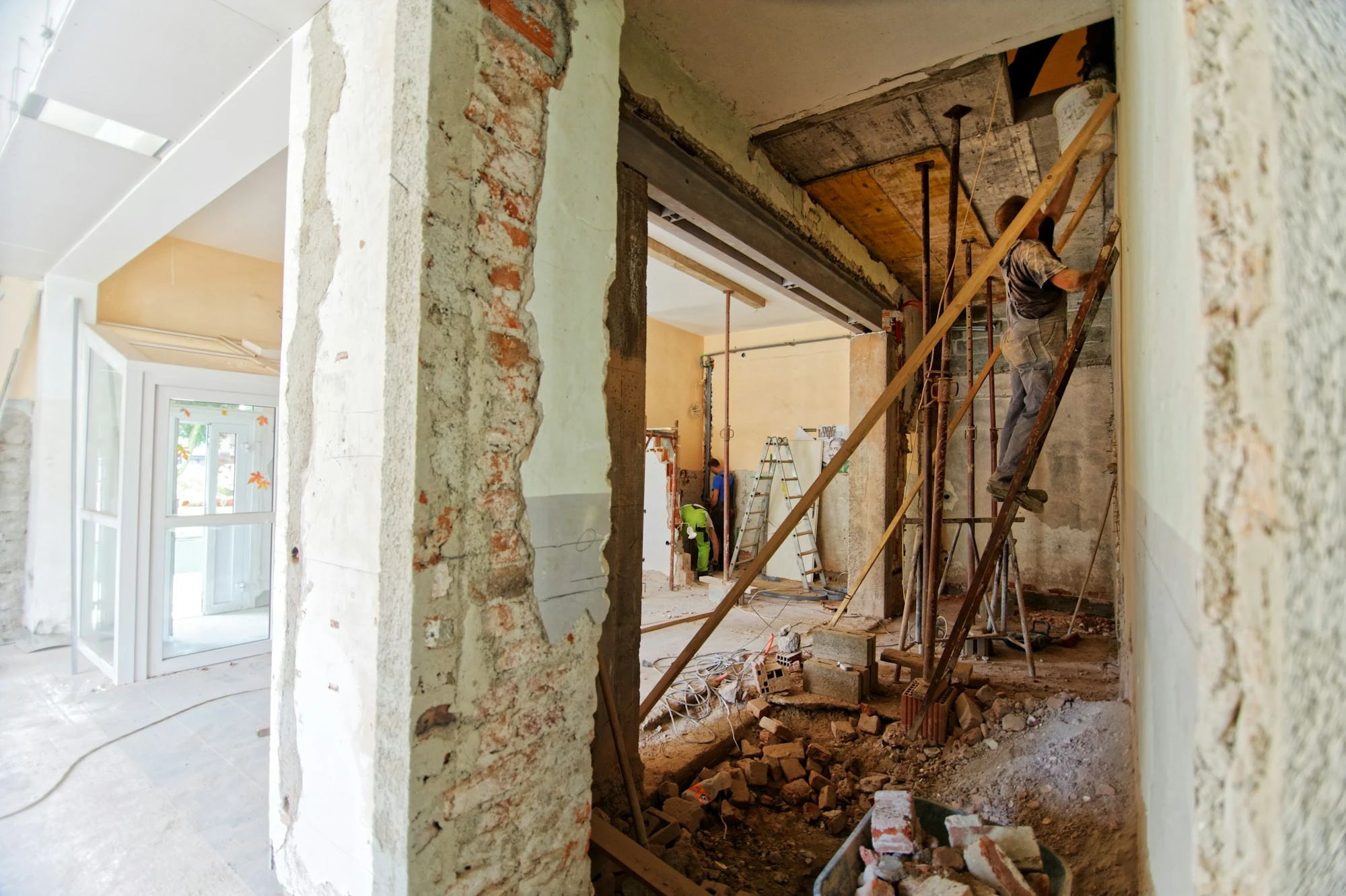 Bartow home interior under renovation