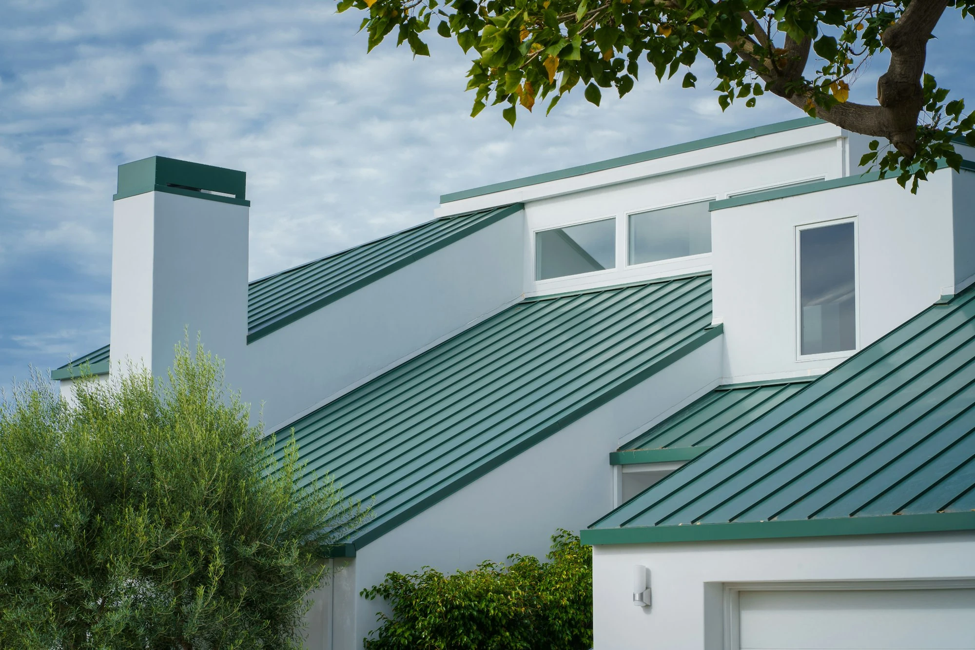 Home with a metal roof in Central Florida