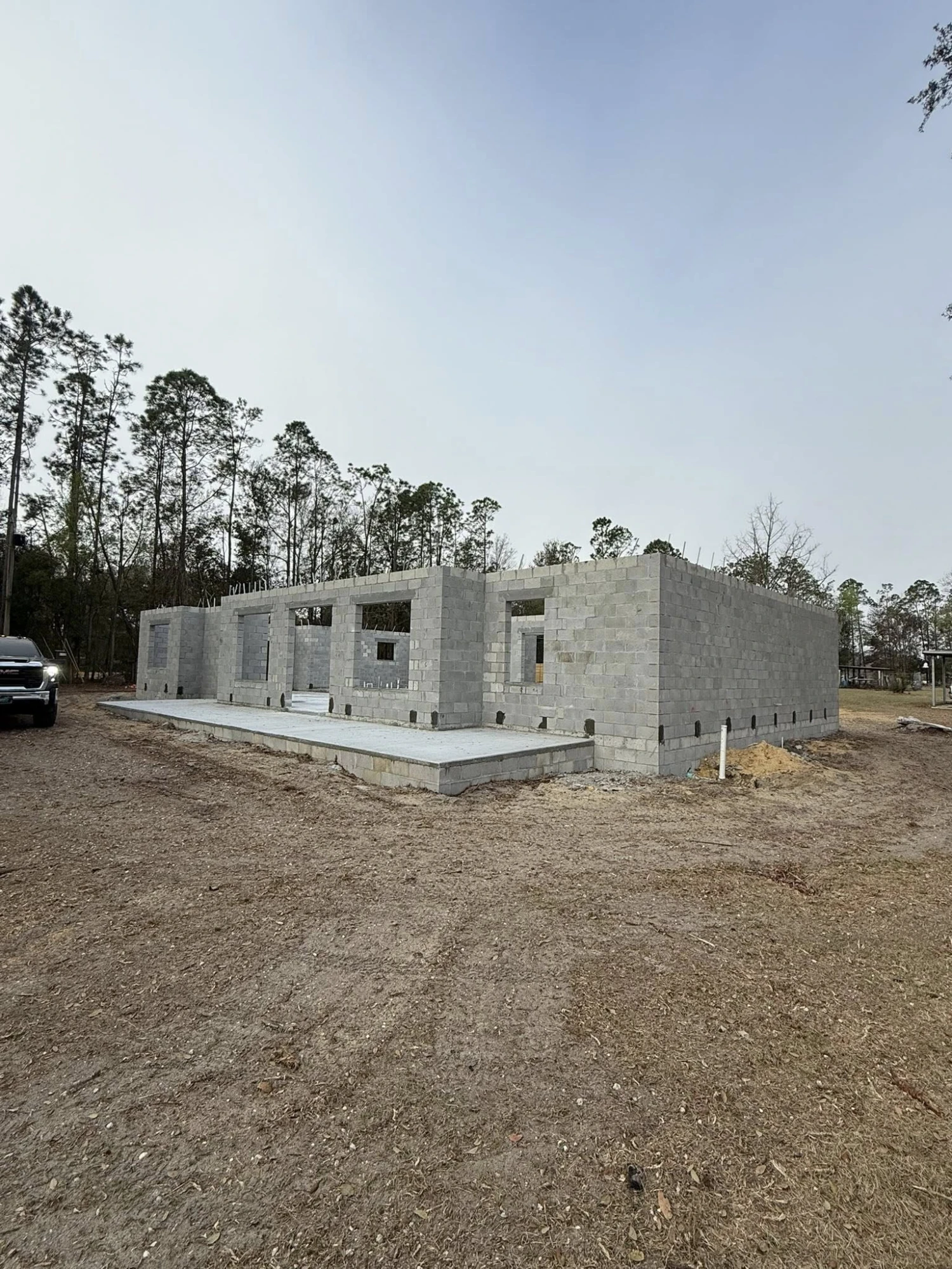 item Residential allen rd in progress
