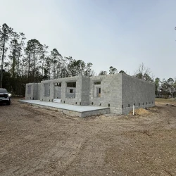 item Residential allen rd in progress