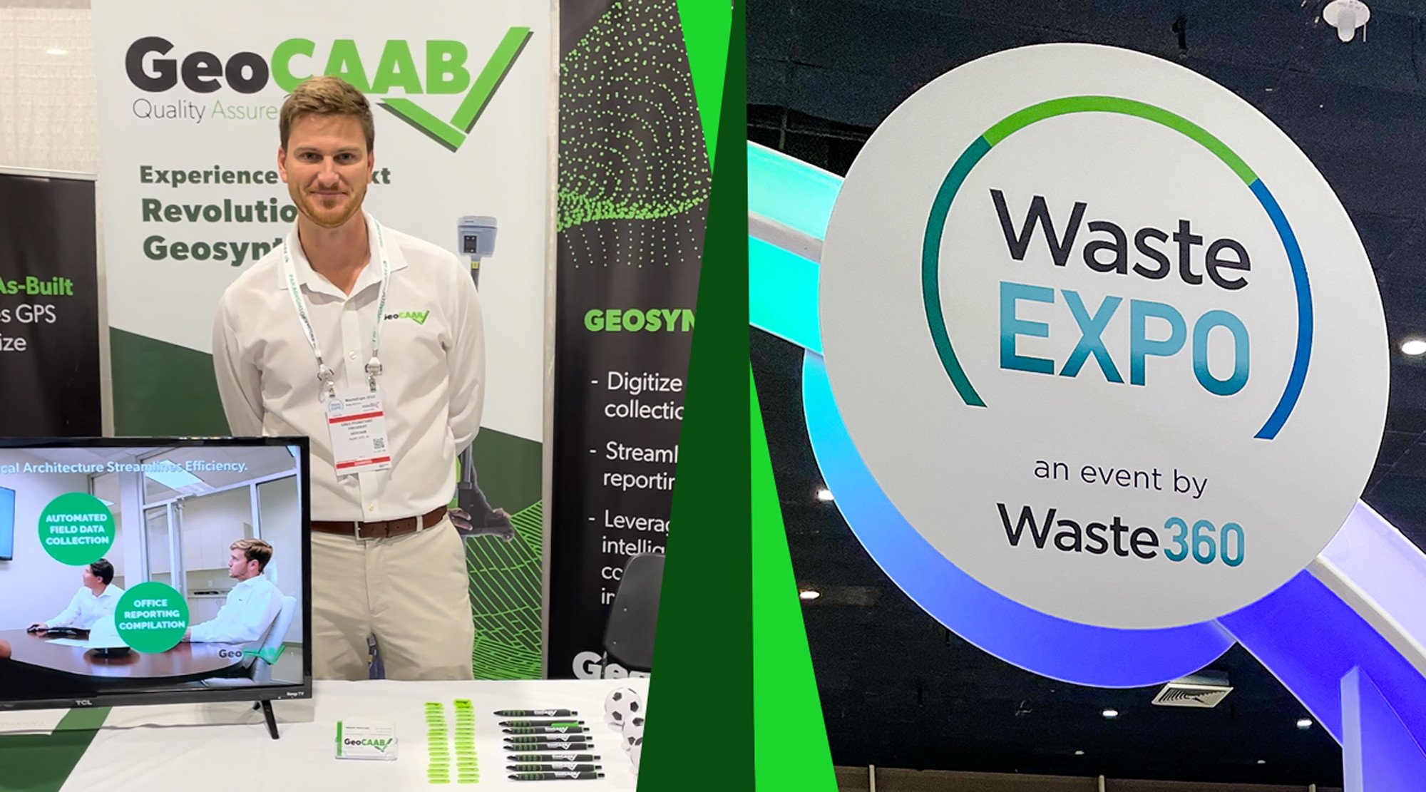 blog post GeoCAAB at WasteEXPO 2023