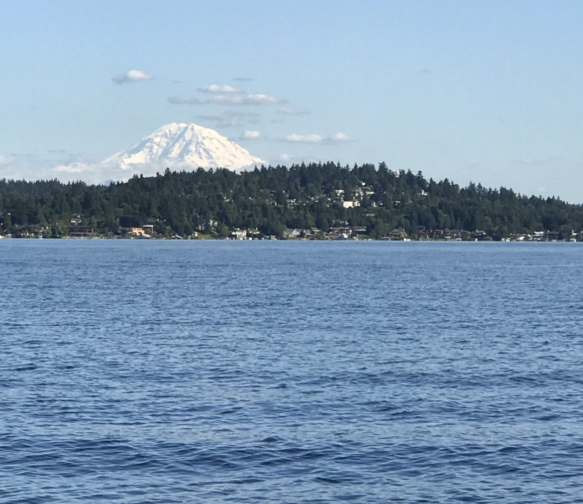 Mount Rainer from Lake Washington