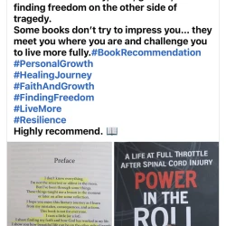 item Signed, Power in the Roll: Walking Victim to Paralyzed Victor IMG_4364.jpeg.webp