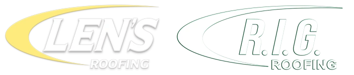 Len's Roofing website logo