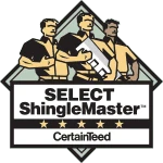 CertainTeed Logo: Lens Roofing is a Certainteed Select Shingle Master Installer