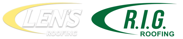 Len's Roofing website logo