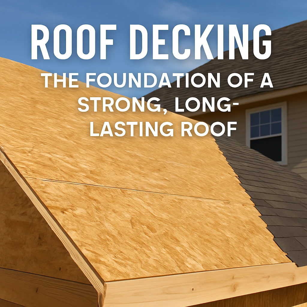 blog post Roof Decking: The Foundation of a Strong, Long-Lasting Roof