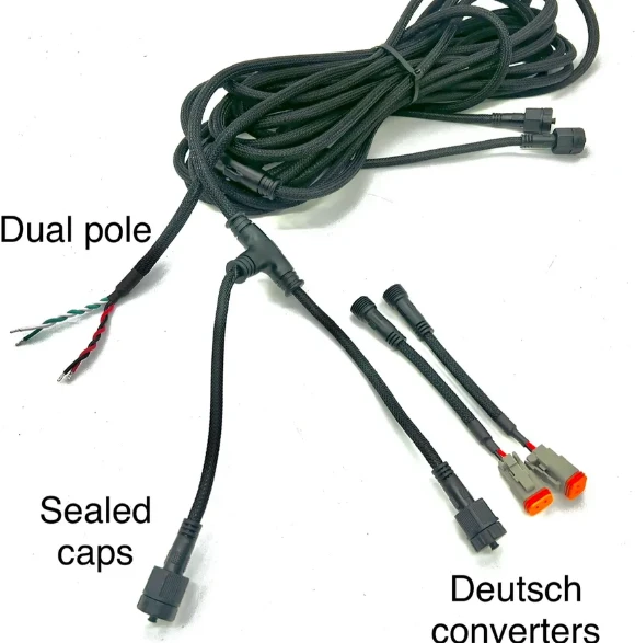 item 2011-2016 FORD F250-F450 HITCH BAR ™ LIGHTING KIT - PAIR: FLOOD- RIGID SR-Q Midnight Edition 6 w / STANDARD Endcap Upgrade FRD-F25-F45-HTC-FLD-RGD-STD - Screenshot 2024-05-09 100242.webp