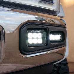 item 2023-2024 Ford Super Duty Fog Light Kit: RIGID SAE KIT- WHITE/ WHITE (Half STREET APPROVED/ Half Offroad) 202-202-FRD-SPR-RGD-SAE - Picture2.webp