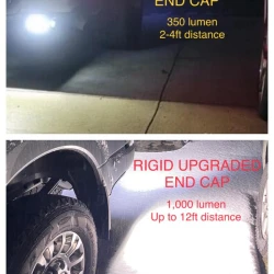 item 2017-2024 FORD F250-F450 SUPER DUTY HITCH BAR ™ LIGHTING KIT - PAIR: DIFFUSED- RIGID SR-Q PRO 6 Midnight Series W / Rigid Ignite Endcap Upgrade 3-FSER-2017-DFF-RGD1-RGD-IGN - IMG_20240912_150400.webp