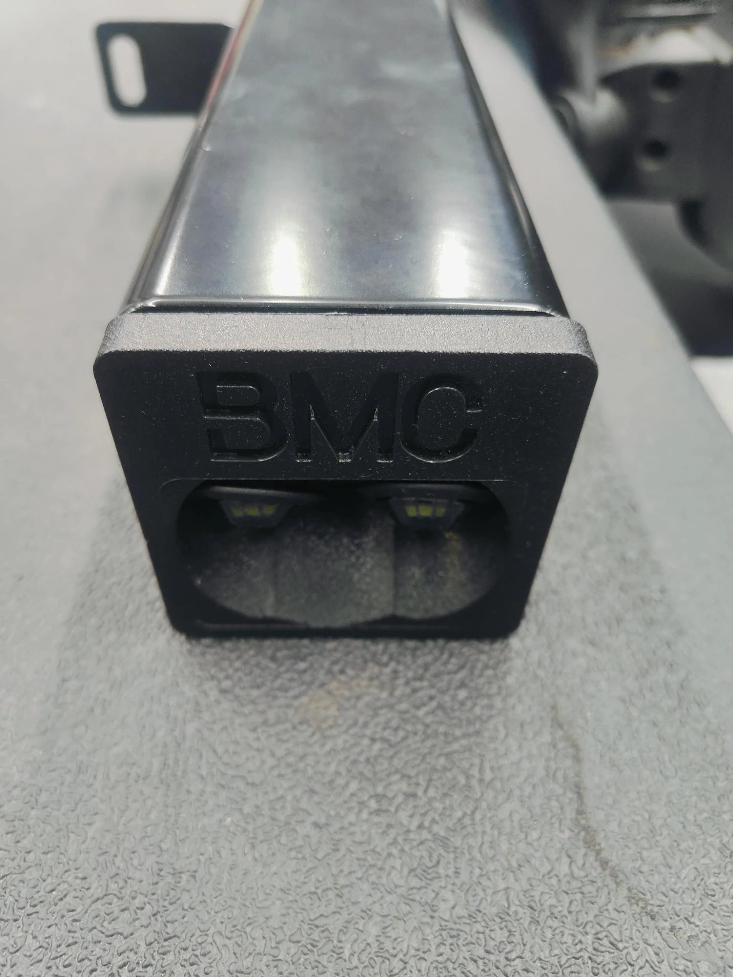 item 2013-2018 GM 1500 Hitch Bar: DIFFUSED- RIGID 6 MIDNIGHT SERIES SR-Q PRO w / Standard Endcap 201-201-GM-150-DFF-RGD - IMG20240912104508.webp