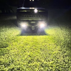 item 2017-2024 FORD F250-F450 SUPER DUTY HITCH BAR ™ LIGHTING KIT - PAIR: DIFFUSED- RIGID SR-Q PRO 6 Midnight Series 3-FSER-2017-DFF-RGD1 - Hitchbar.webp