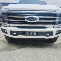 item 2020-2024 FORD SUPER DUTY FRONT CONVERTIBLE BRACKET: 3 INCH RIGID D-SERIES CUBES 202-24-CVT-BRC-RGD-3-CUB - Conv3pod3.webp