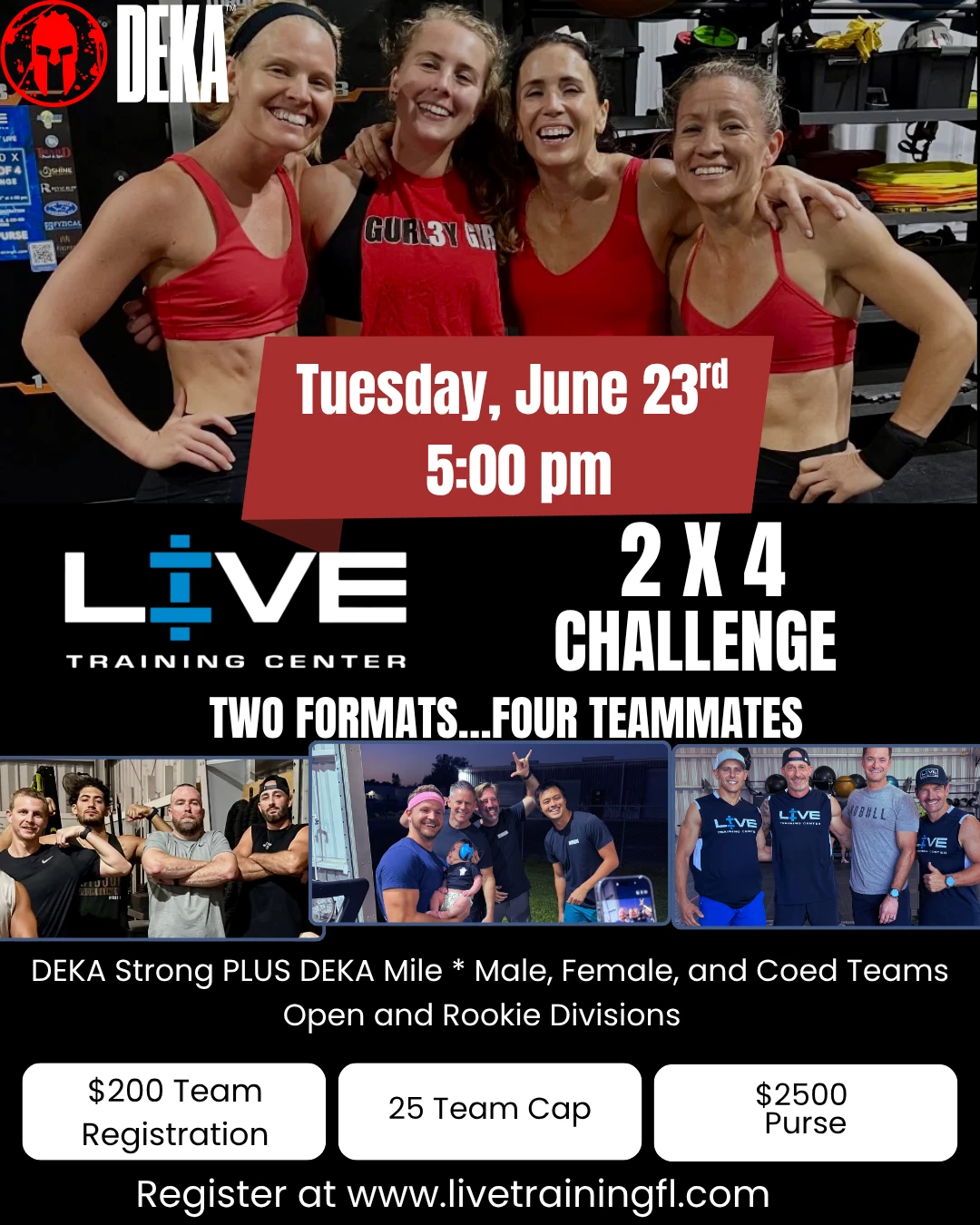 products The LIVE Two x Four Challenge 2026