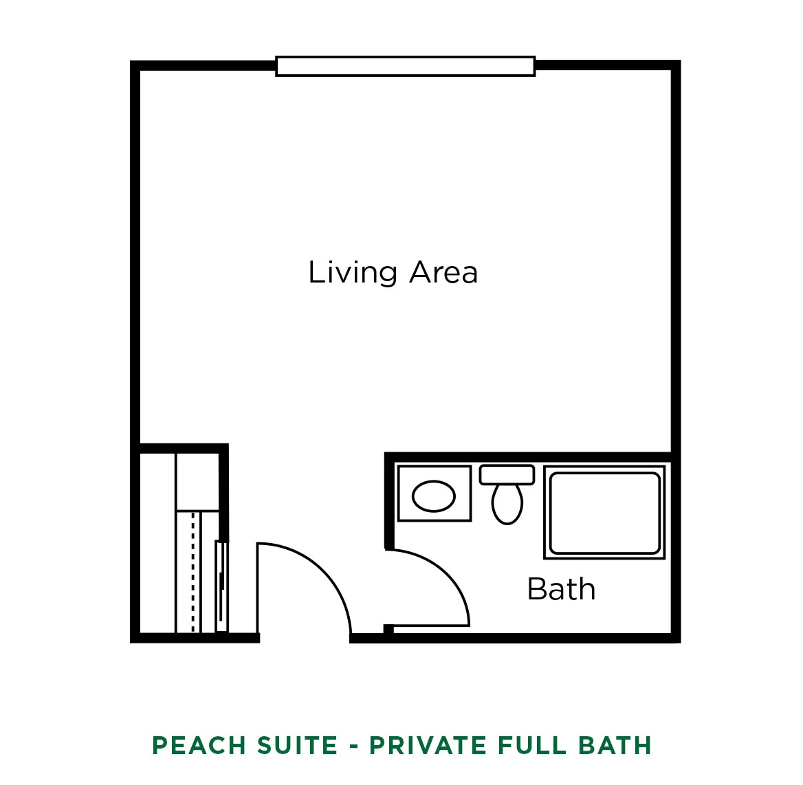 item FLOOR PLANS Peach Suite