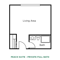 item FLOOR PLANS Peach Suite