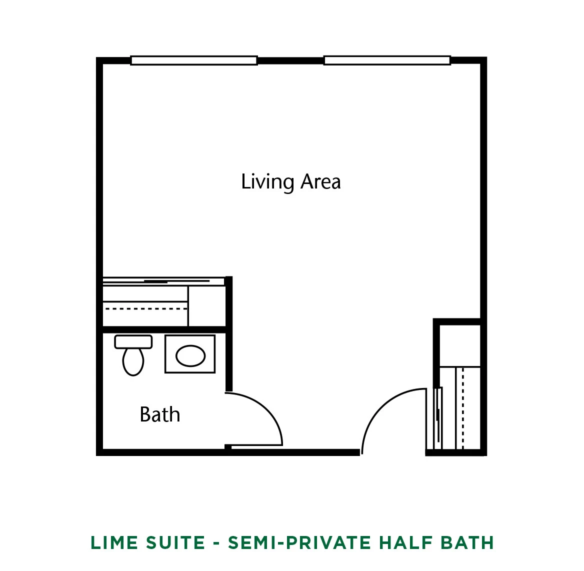 item FLOOR PLANS Lime Suite
