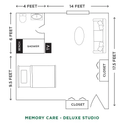 item FLOOR PLANS MC Deluxe Studio_Floor Plans