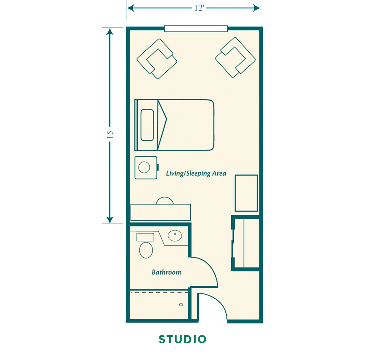 item FLOOR PLANS Studio_Floor Plans