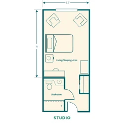 item FLOOR PLANS Studio_Floor Plans