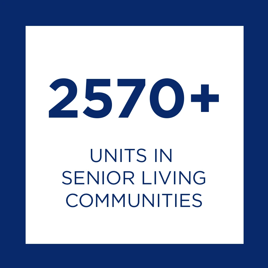 Image: 2570+ Units in Senior Living Communities