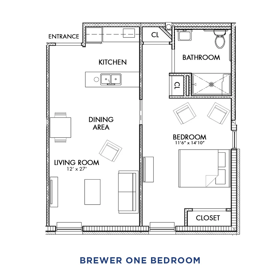 item FLOOR PLANS BrewerOneBedroom_Floor Plan