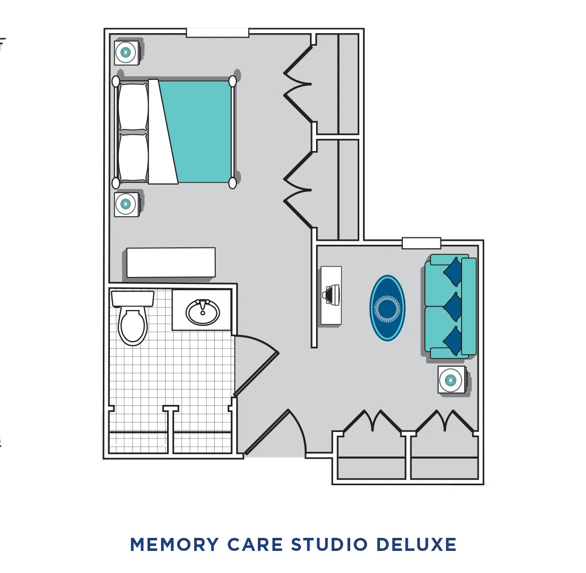 item FLOOR PLANS MCStudioDeluxeFloor Plan