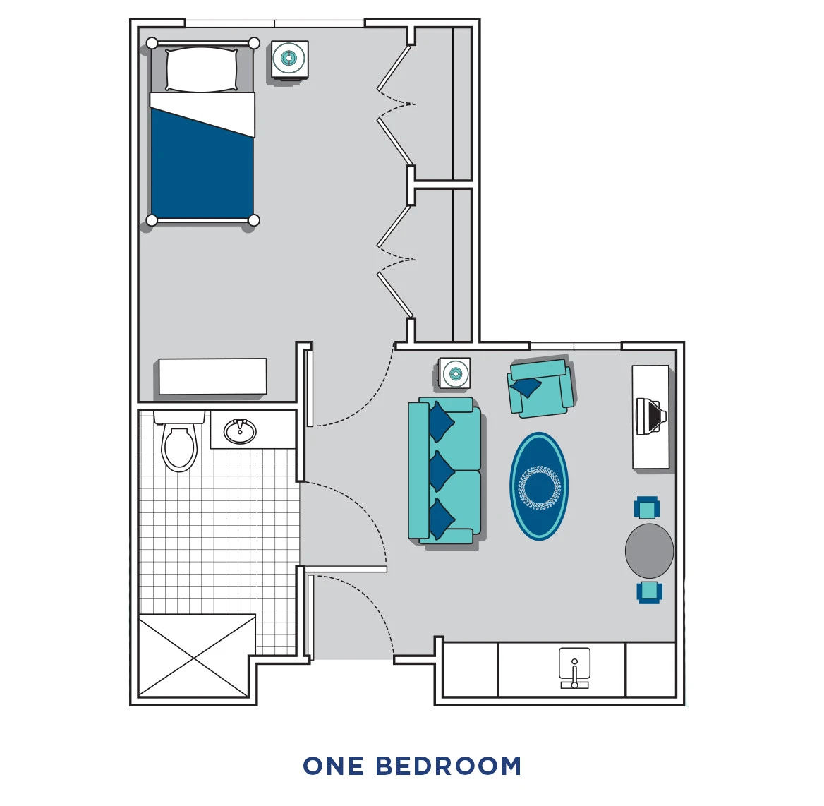 item FLOOR PLANS OneBedroom_Floor Plan
