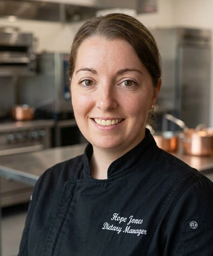 image: Hope Jones, Dietary Manager