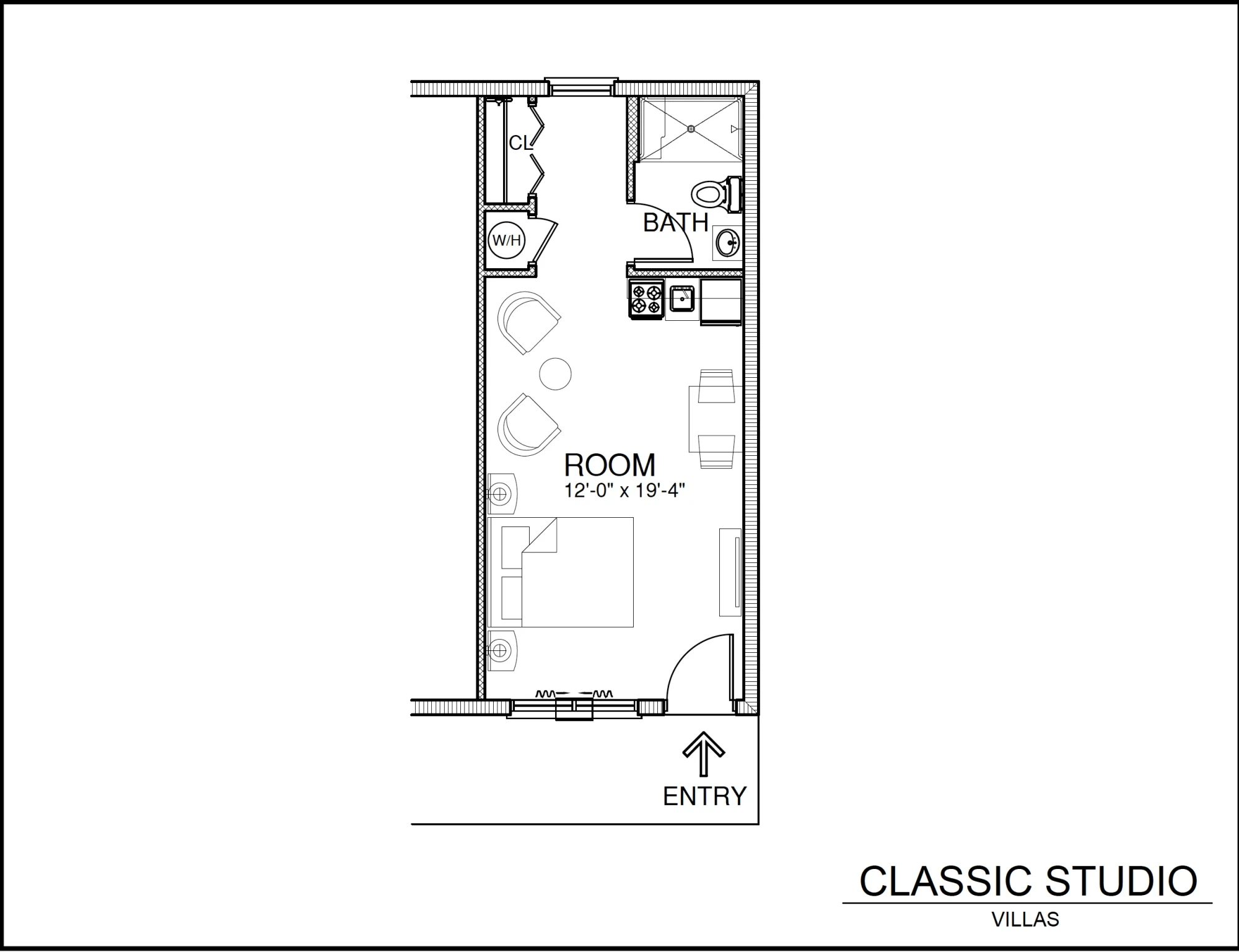 item FLOOR PLANS classic-studio