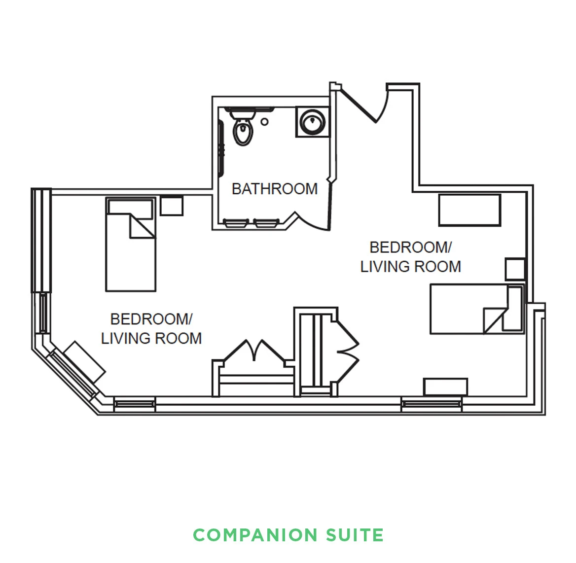 item FLOOR PLANS Reserve_Companion Suite