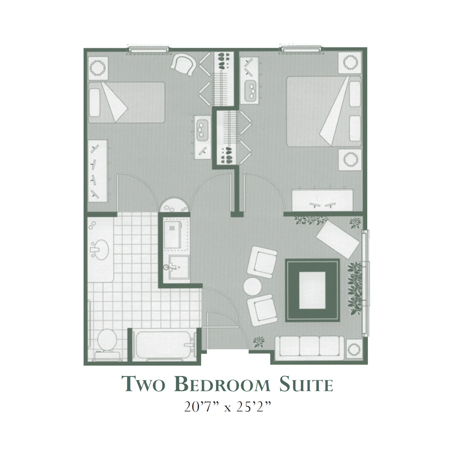 item FLOOR PLANS RH_TwoBedroom