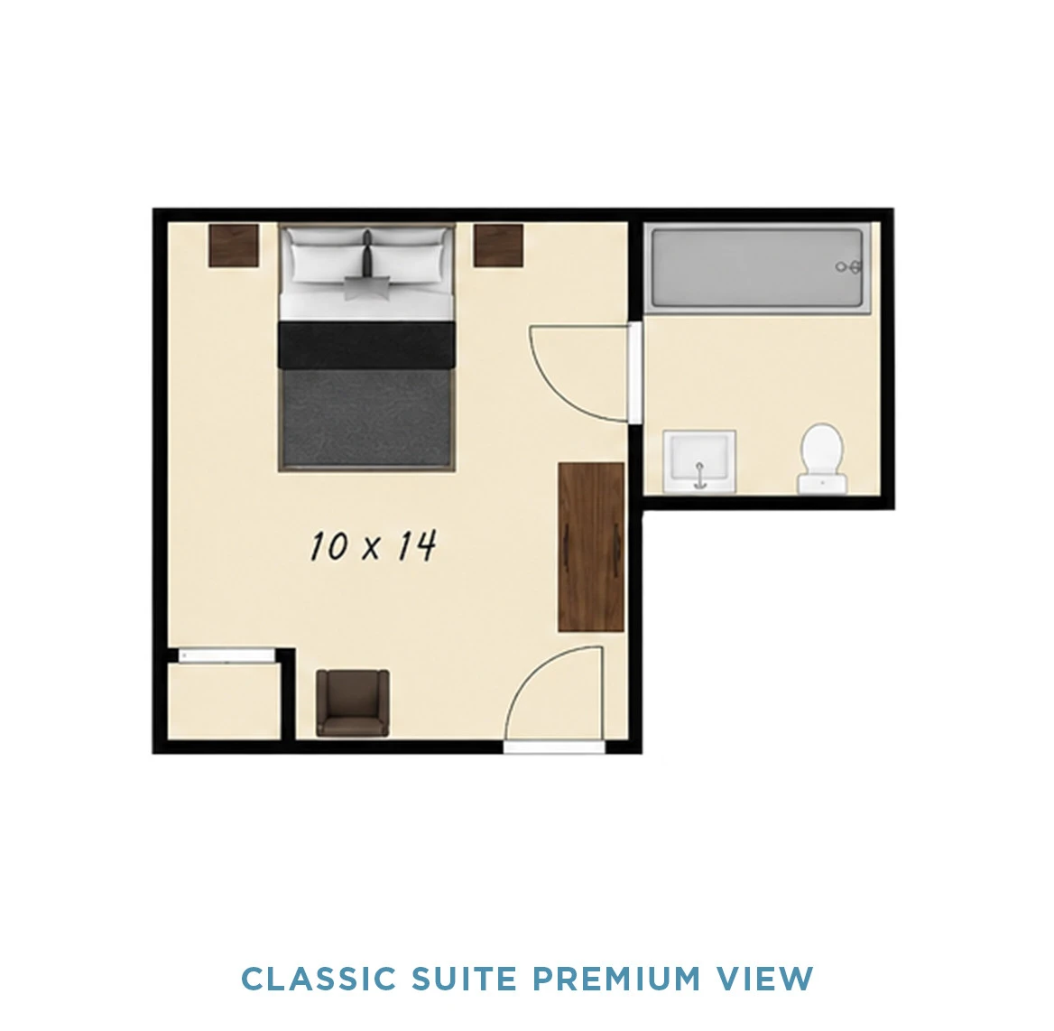 item FLOOR PLANS ClassicSuitePremiumView