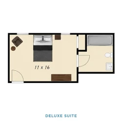 item FLOOR PLANS DeluxeSuite