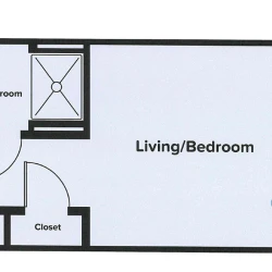 item FLOOR PLANS Studio_Floor Plan