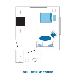 item Floor Plans Gull Deluxe Studio_Windrush