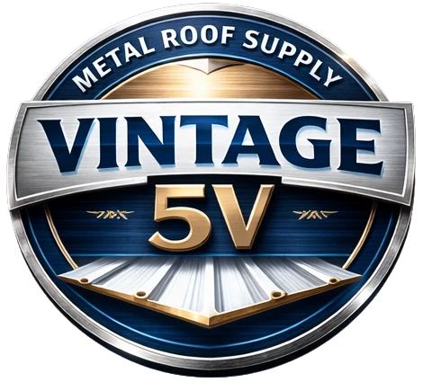 Image: Vintage Series Badge for 5v Metal Roof Panels