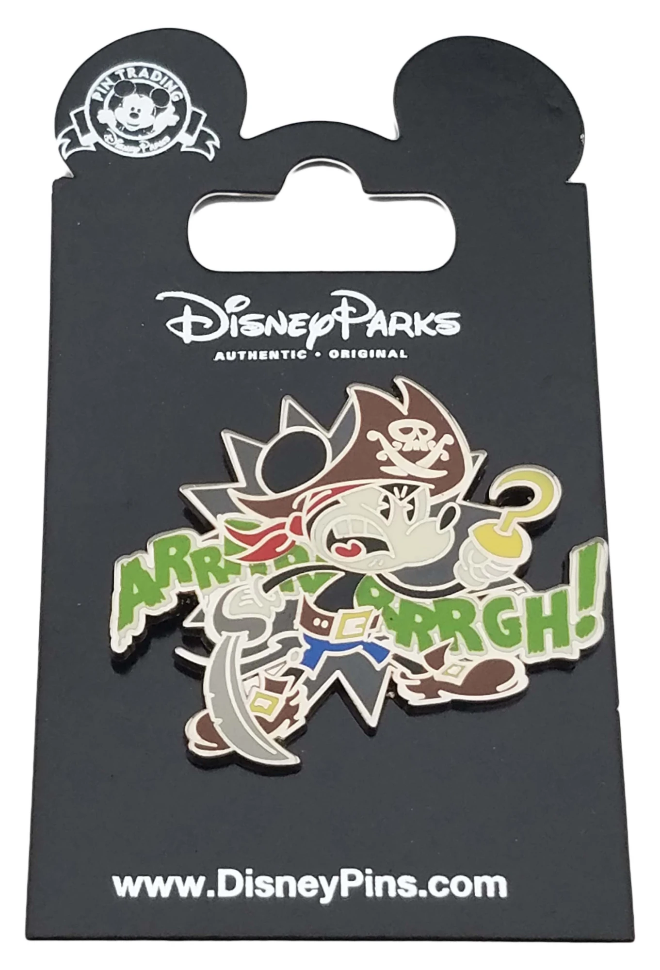 item Disney Pin - Pirate Mickey Mouse - Arrrrrrrrgh! 119303