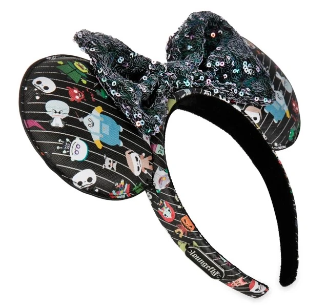 item Disney Parks - Minnie Mouse Ears Headband - Loungefly - Nightmare Before Christmas Disney Parks - Minnie Mouse Ears Headband - Loungefly - Nightmare Before Christmas 2