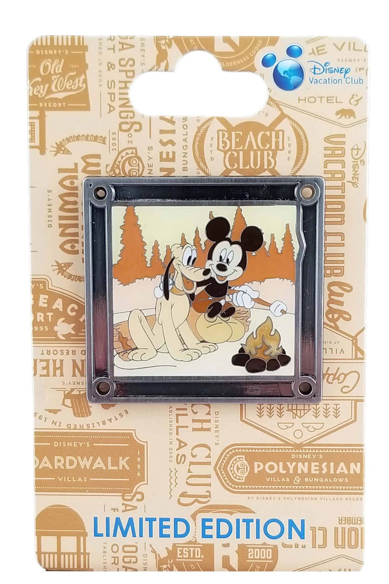 item Disney Pin - Vacation Club - DVC – Mickey Mouse & Pluto 141268